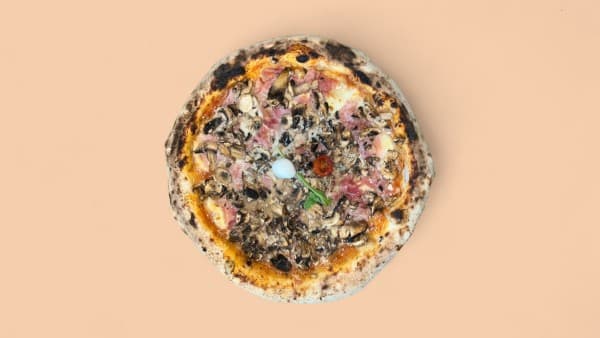 Pizza Prosciutto e Funghi