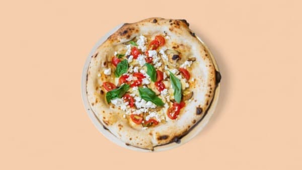 Pizza Aubergine Bianco